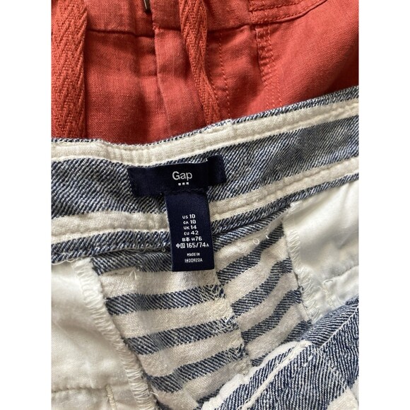 Bundle of 5 Shorts Gap LOFT Old Navy 10 Medium Linen Cotton - Picture 8 of 15